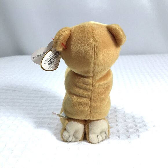 5/$25 Vintage Plush Praying Bear TY Beanie Babies 1999 Hope - Picture 4 of 8